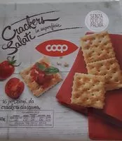 Mängden socker i Crackers salati in superficie