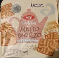 Mängden socker i Frollini con malto d'orzo