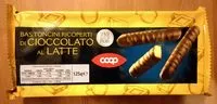 Mängden socker i Bastoncini ricoperti di cioccolato al latte