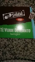 Mängden socker i Tè verde deteinato Solidal Coop