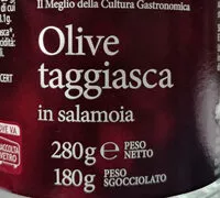 Mängden socker i Olive Taggiasca in salamoia