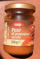 Mängden socker i Paté di pomodori secchi