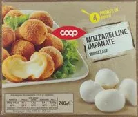 Mängden socker i Mozzarelline Impanate Surgelate