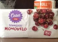 Mängden socker i Tovaglioli monovelo casa coop