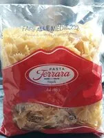 Mängden socker i Farfalle medie 232