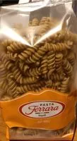 Mängden socker i Pasta integrale
