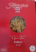 Mängden socker i Fusilli