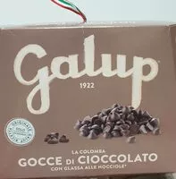 Mängden socker i Comba gocce di cioccolato  con glassa alle nocciole