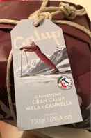 Mängden socker i Panettone mela candita e cannella