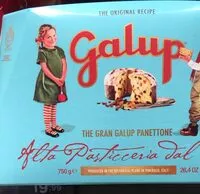 Mängden socker i Galup panettone