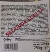 Mängden socker i Galup panettone