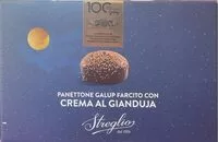 Mängden socker i Panettone galup farcito con crema al gianduja