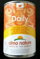 Mängden socker i Daily with chicken