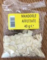 Mängden socker i Mandorle affettate