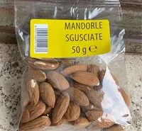 Mängden socker i Mandorle sgusciate