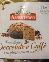 Mängden socker i Panettone al cioccolato e caffè