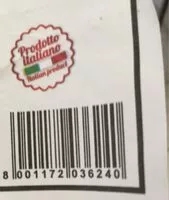 Mängden socker i Pandoro “La Pandorella”