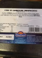 Mängden socker i Code di gamberoni indopacifici