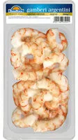 Mängden socker i gamberi argentini sgusciati e devenati