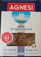 Mängden socker i Gli Gnocchi Pâtes alimentaires de qualité supérieure