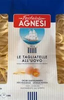 Mängden socker i Tagliatelle all’uovo