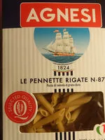 Mängden socker i Le pennette rigate N87