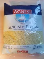 Mängden socker i Gli acini di pepe n.64
