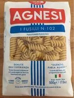 Mängden socker i Fusilli