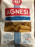 Mängden socker i Italian Pasta  Rigatoni N. 49