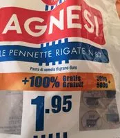 Mängden socker i Pennette