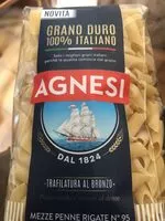 Mängden socker i Mezze Penne rigate n°95