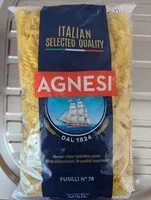 Mängden socker i Fusilli N° 78