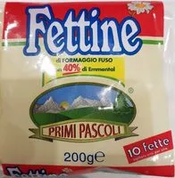 Mängden socker i Fettine di formaggio fuso