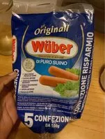 Mängden socker i Gli originali wüber