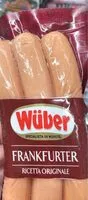 Mängden socker i Frankfurter