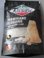 Mängden socker i Parmigiano Reggiano AOP râpé (28% MG) - 70 g - Giovanni Ferrari