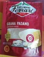 Mängden socker i Ferrari Grana Padano Gerieben