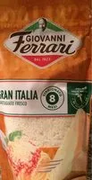 Mängden socker i Gran Italia