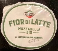 Mängden socker i Fior di Latte
