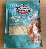 Mängden socker i Mozarella & Scamorza