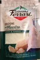 Mängden socker i Italienischer Hartkäse gerieben