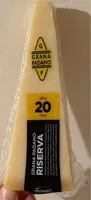 Mängden socker i Grana padano riserva