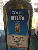Mängden socker i Lolio piacere olio extra vergine di oliva