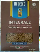 Mängden socker i Conchigliette Piccole