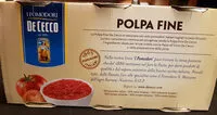 Mängden socker i I POMODORI  polpa fine