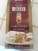 Mängden socker i Riz Carnaroli  1 KG, 6 Paquets