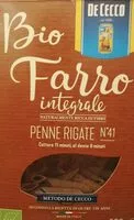 Mängden socker i Penne Rigate N°41. Bio Farro integrale.