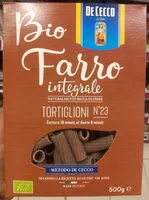 Mängden socker i Bio Farro Integrale Tortiglioni #23
