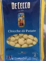 Mängden socker i Chicche di Patate
