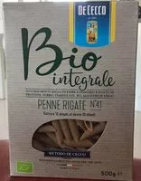 Mängden socker i Penne Rigate Bio Integrale